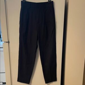 Everlane Women’s 0 Black Trouser Tencel Cotton Pockets Career Academia Modest